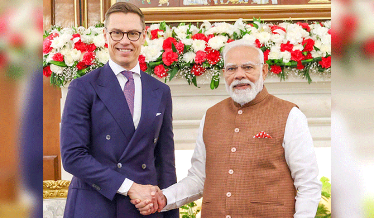 India's pragmatic foreign policy model for changing world order: Finnish President