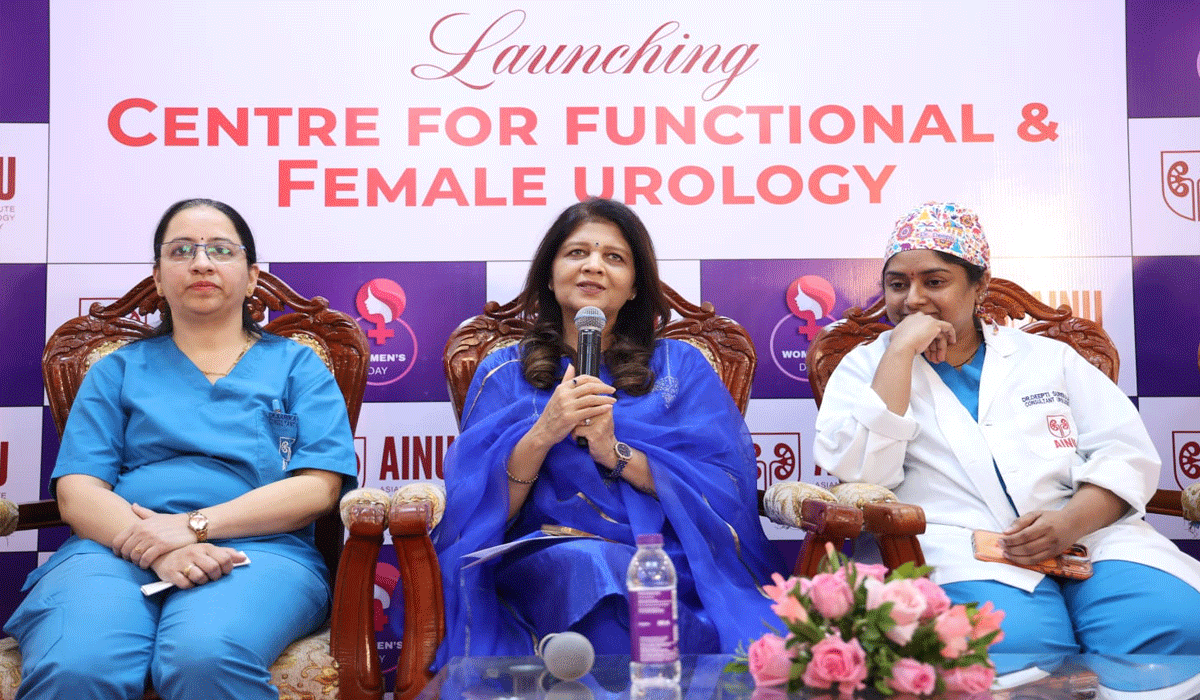 AINU Banjara Hills Launches Centre for Functional and Female Urology on International Women’s Day