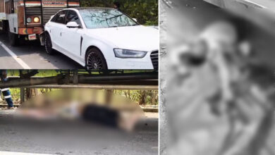 Two Killed in Shamirpet Outer Ring Road Accident as Container Lorry Hits Car in Medchal District