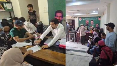 Hyderabad SIR Program Help Desk: AIMIM Leaders Assist Residents in Vijay Nagar Colony