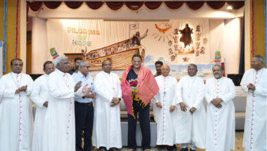 Mohammed Azharuddin Attends Telugu Catholic Bishops’ Council Meeting in Hyderabad