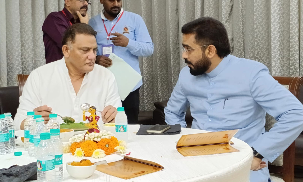 Mohammed Azharuddin Praises Sanna Biyyam Quality at Assembly, Leaders Applaud Taste