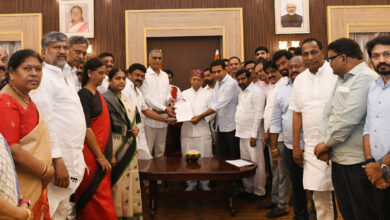 BRS Meets Governor, Demands Ponguleti Dismissal and Judicial Probe into Illegal Mining Allegations