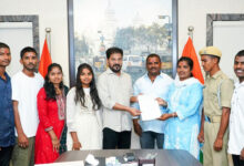 Hyderabad Tank Bund Hero Shiva Gets ₹5 Lakh Aid, Son Offered Job by CM Revanth Reddy