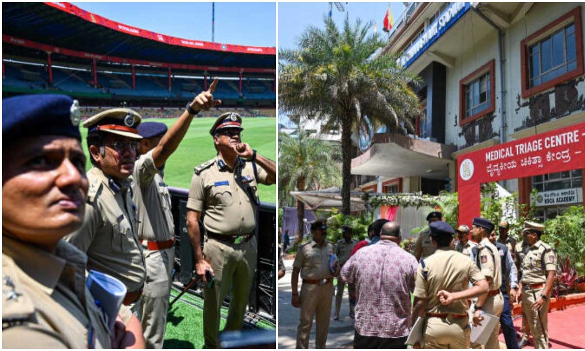 Heavy Police Deployment as IPL Season Begins in Bengaluru