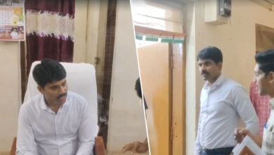 District Collector C Narayana Reddy Conducts Surprise Inspection at Maheshwaram Mandal Tahsildar Office