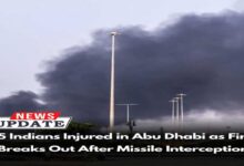 Five Indian nationals injured in Iranian missile attack in Abu Dhabi