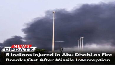 Five Indian nationals injured in Iranian missile attack in Abu Dhabi