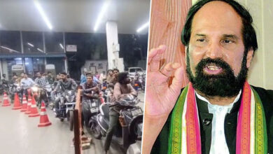 No Fuel Shortage in Telangana: Minister Uttam Kumar Reddy Urges Public to Avoid Panic Buying