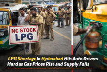 LPG Shortage in Hyderabad Hits Auto Drivers Hard as Gas Prices Rise and Supply Falls