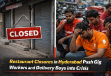 Restaurant Closures in Hyderabad Push Gig Workers and Delivery Boys into Crisis