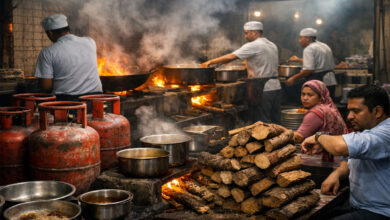 LPG Gas Shortage Hits Restaurants in Hyderabad: Cylinder Prices Surge, Hotels Shift to Firewood Amid Rising Costs