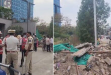 Hyderabad Kothaguda Row: Locals Object to Cremation Ground Demolition Amid Road Expansion