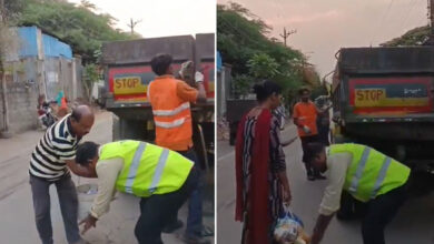 Hyderabad Garbage Issue: GHMC Supervisor’s Unique Plea in Gudimalkapur Wins Hearts: Video