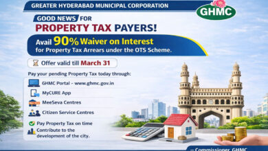 GHMC Commissioner Karnan Urges CURE Residents to Use OTS Scheme for Property Tax with 90% Interest Waiver