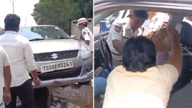 Secunderabad Car Accident: Driver Suffers Heart Attack, Vehicle Crashes into Divider