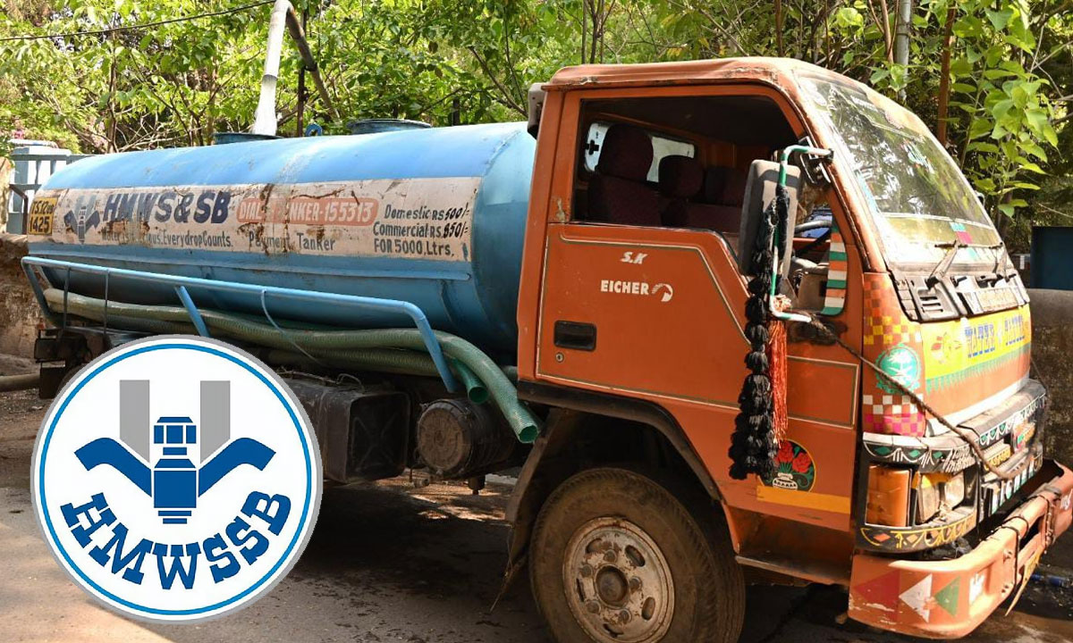 Hyderabad Alert: HMWSSB Warns Against Logo Misuse, Says Private Tanker Water Not Safe