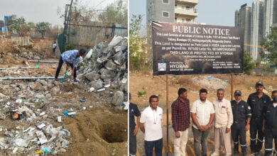 HYDRAA Secures 11 Acres Govt Land Worth ₹1,650 Crore in Kondapur and Pragathi Nagar