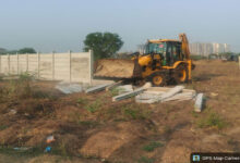 HYDRAA Patighanapur Operation: 47,840 Sq Yards Land Freed in Patancheru Encroachment Drive