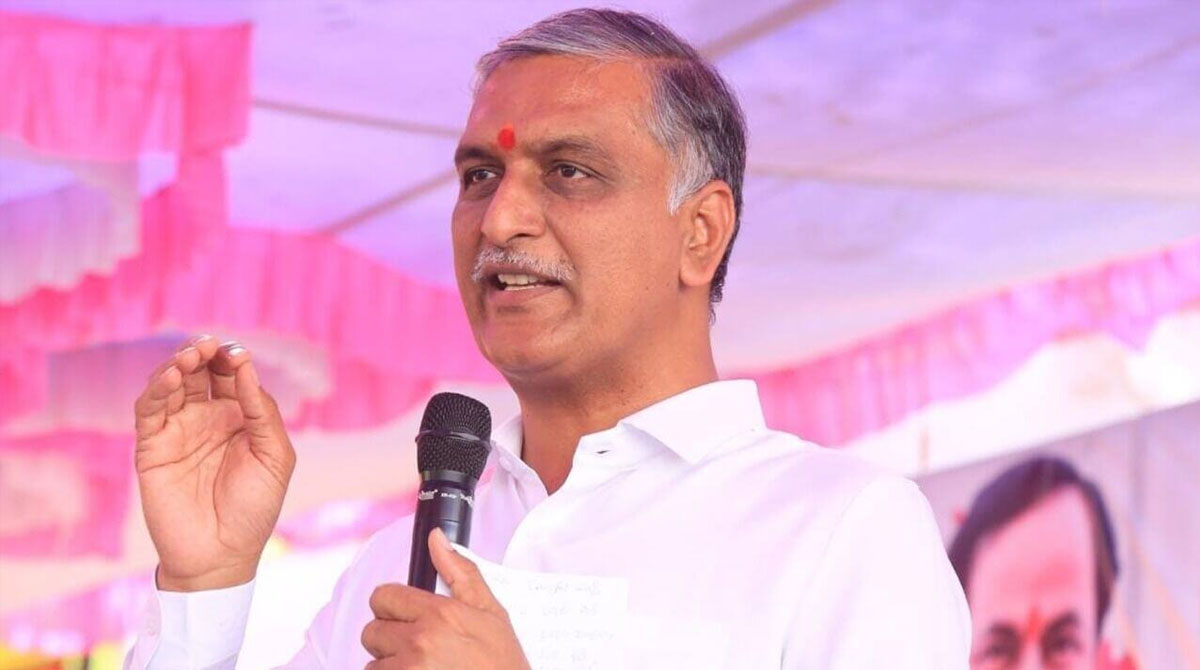 Harish Rao Alleges Large-Scale Illegal Mining by Minister Srinivas Reddy’s Firm