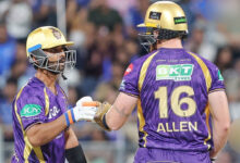 IPL 2026 KKR vs MI: Rahane, Raghuvanshi Fifties Power Kolkata Knight Riders to 220/4 at Wankhede
