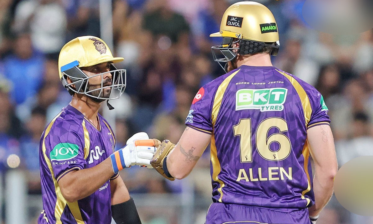 IPL 2026 KKR vs MI: Rahane, Raghuvanshi Fifties Power Kolkata Knight Riders to 220/4 at Wankhede