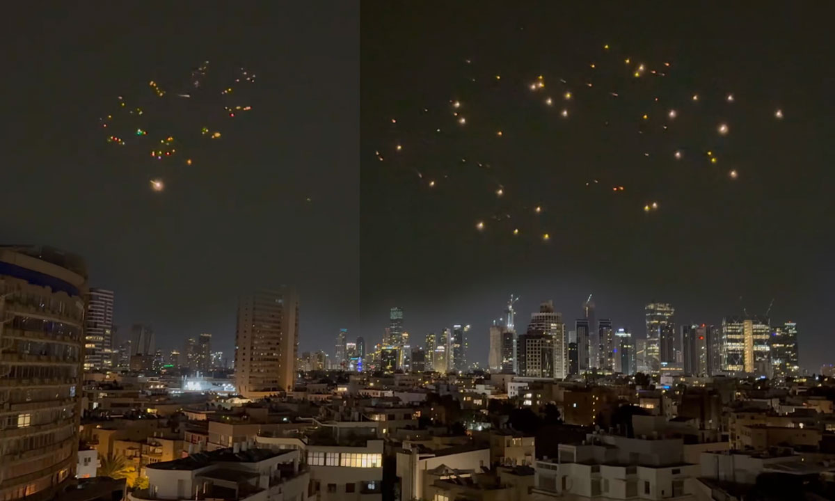 Iran Cluster Bomb Attack on Israel: Explosions Rock Tel Aviv and Haifa Amid Rising Tensions