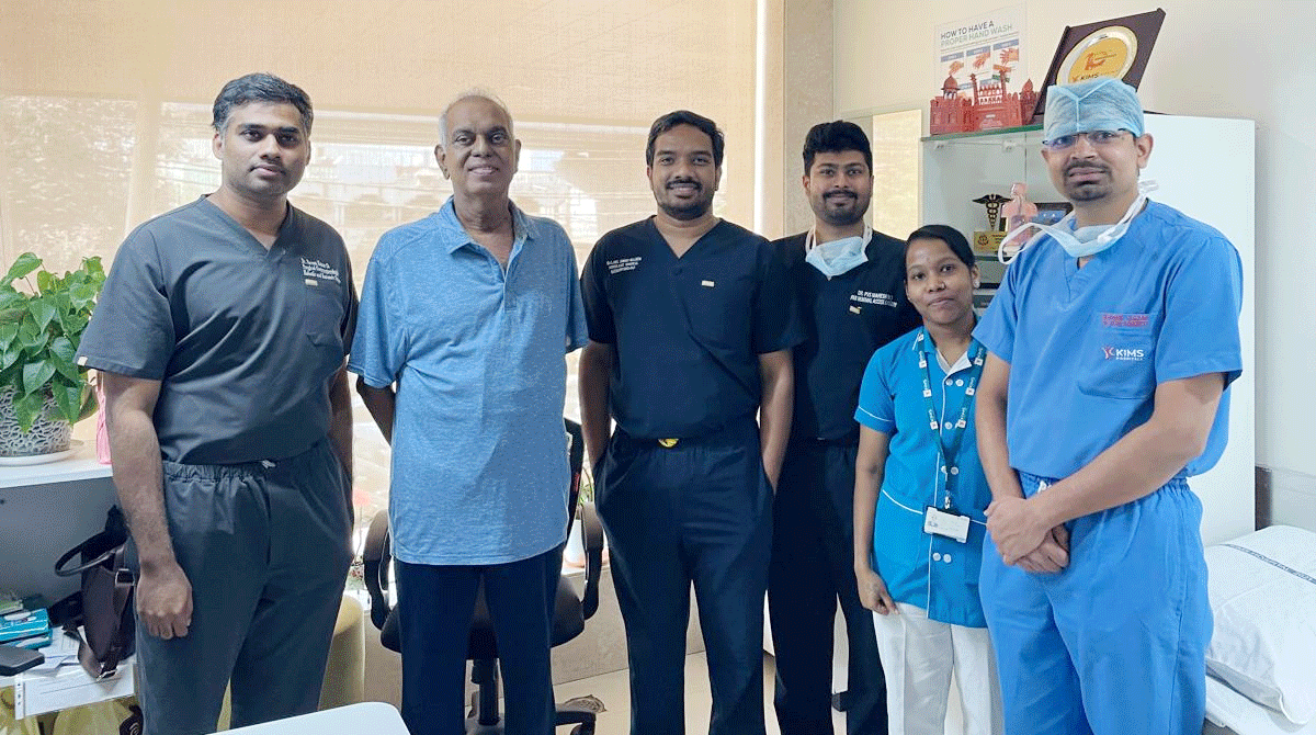 World’s First Rare Laparoscopic Surgery Performed at KIMS Kondapur