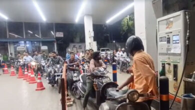 Hyderabad Petrol Rush: Long Queues at Petrol Pump Amid Price Hike Fears