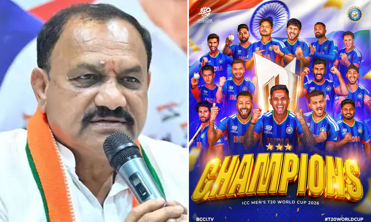 T20 World Cup 2026 Victory: Mahesh Kumar Goud Congratulates Captain Suryakumar Yadav and Team India