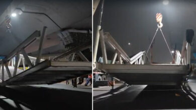 Mehdipatnam Skywalk Construction Shuts Road to Reti Bowli at Night, Travelers Affected