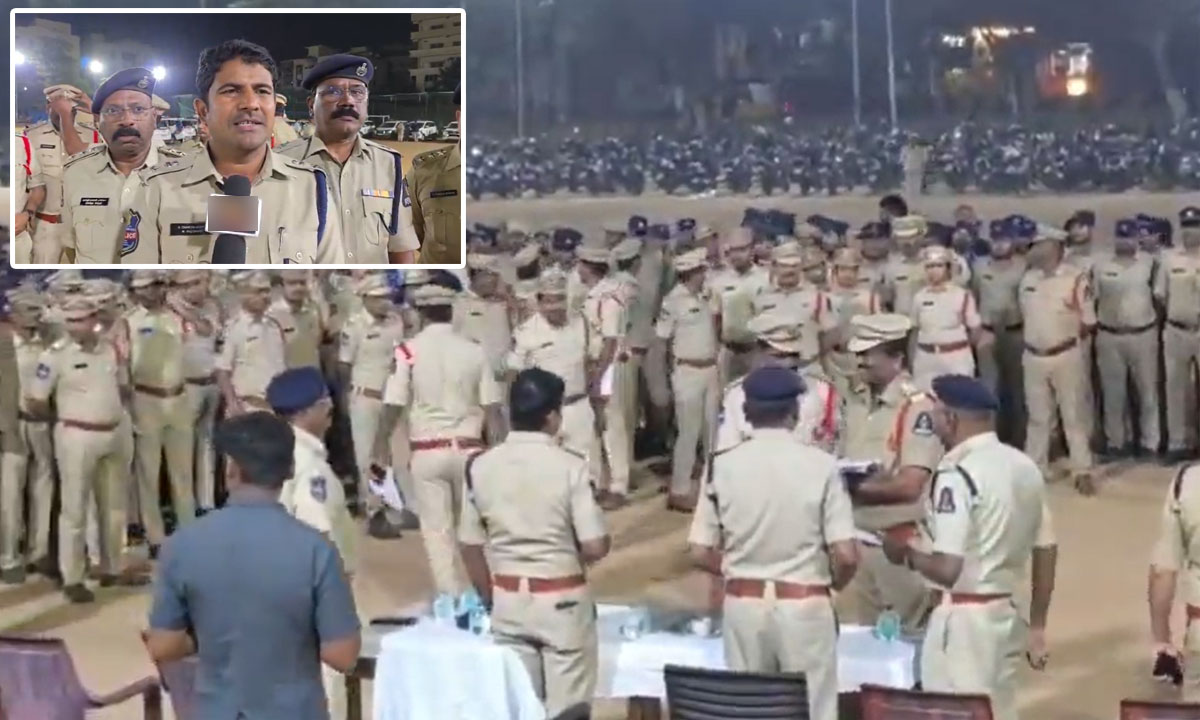 Hyderabad Police Midnight Mock Drill: Golconda Zone Mobilizes 70% Force Within One Hour