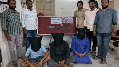 Murder Conspiracy Foiled in Amberpet: Charminar Task Force Arrests 3 Accused with Pistol and Live Rounds