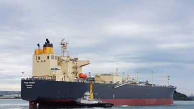 US 'Pyxis Pioneer' at New Mangalore Port with 16,714 tonnes of LPG (Ld)