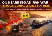 Oil Prices Near $90 as Iran War Shakes Global Energy Markets
