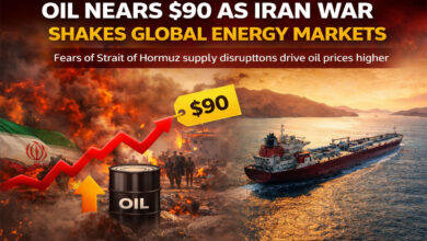 Oil Prices Near $90 as Iran War Shakes Global Energy Markets