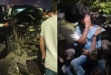 Hyderabad ORR Accident: One Dead, Three Injured as Car Crashes into DCM Near Narsingi TSPA