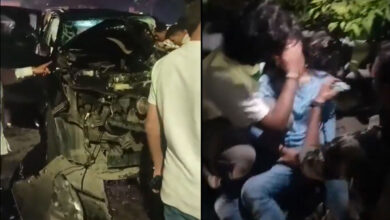 Hyderabad ORR Accident: One Dead, Three Injured as Car Crashes into DCM Near Narsingi TSPA