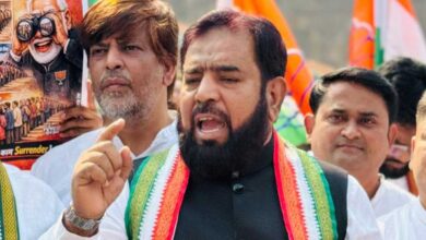 Congress Holds Massive Protest Dharna Near Golconda Fort Against BJP Government Policies