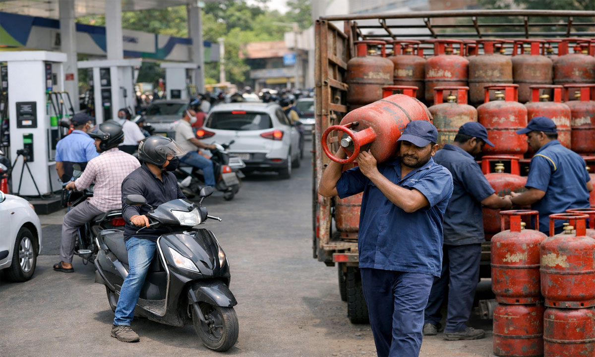 No LPG or Fuel Shortage in India: Govt Urges Citizens to Avoid Panic ...