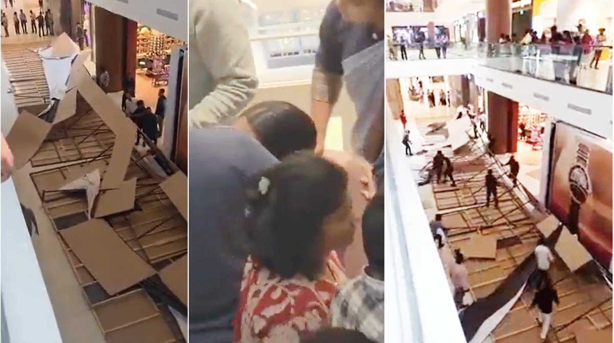 Ceiling Collapse at Kukatpalli Lake Share Mall Injures Shoppers in Hyderabad