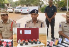 Maheshwaram Drug Bust: 9.4 Kg Hashish Oil Seized, One Arrested in Ranga Reddy District