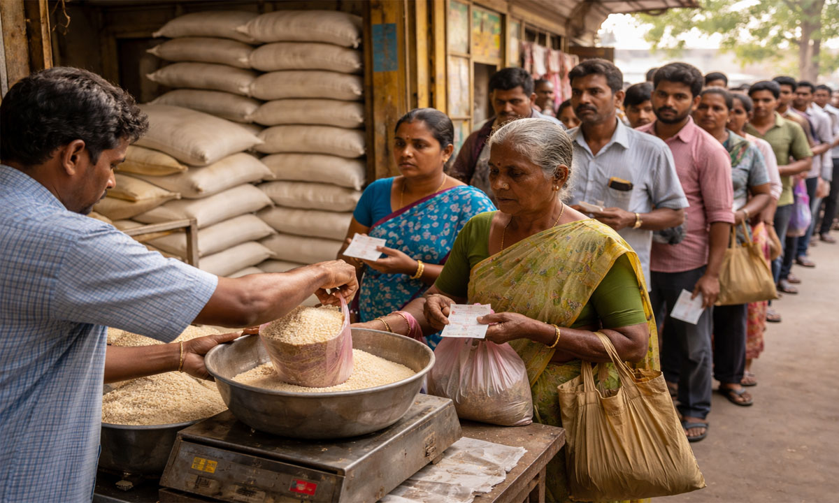 3 Months Ration Rice at Once from April? Govt Plans Big Relief for Ration Card Holders