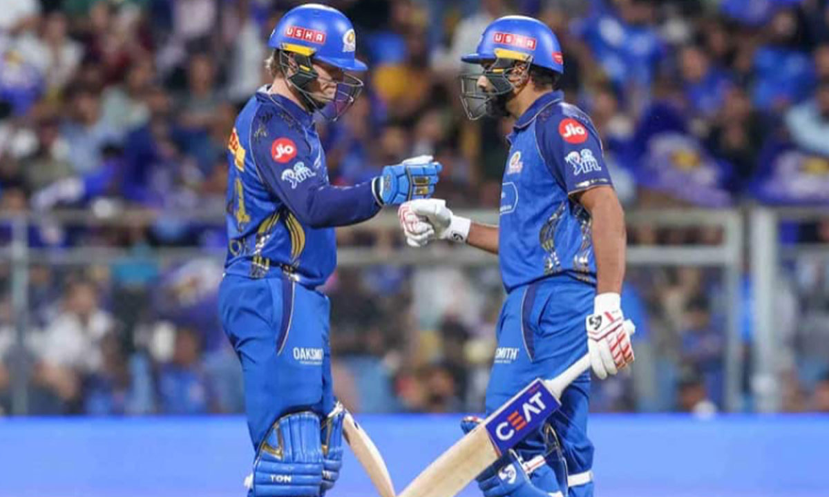 IPL 2026 MI vs KKR: Rohit Sharma and Rickelton Fifties Power Mumbai Indians to Record Chase Win