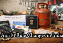 April 1 Rule Changes in India: New Income Tax Law, PAN Rules, LPG Prices and Railway Ticket Updates