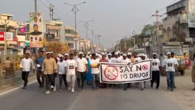 Anti-Drugs 2K Run Held in Tandur: Call for Drug-Free Telangana and Drug-Free Tandur