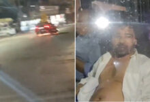 Drunk Driving Shock in Ranga Reddy: Skoda Car Drags Bike for 2 KM in Mailardevpally Accident