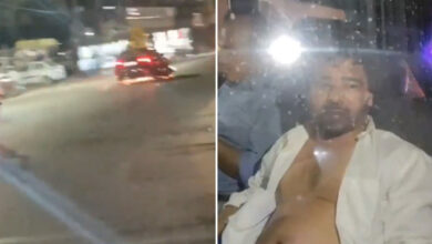 Drunk Driving Shock in Ranga Reddy: Skoda Car Drags Bike for 2 KM in Mailardevpally Accident