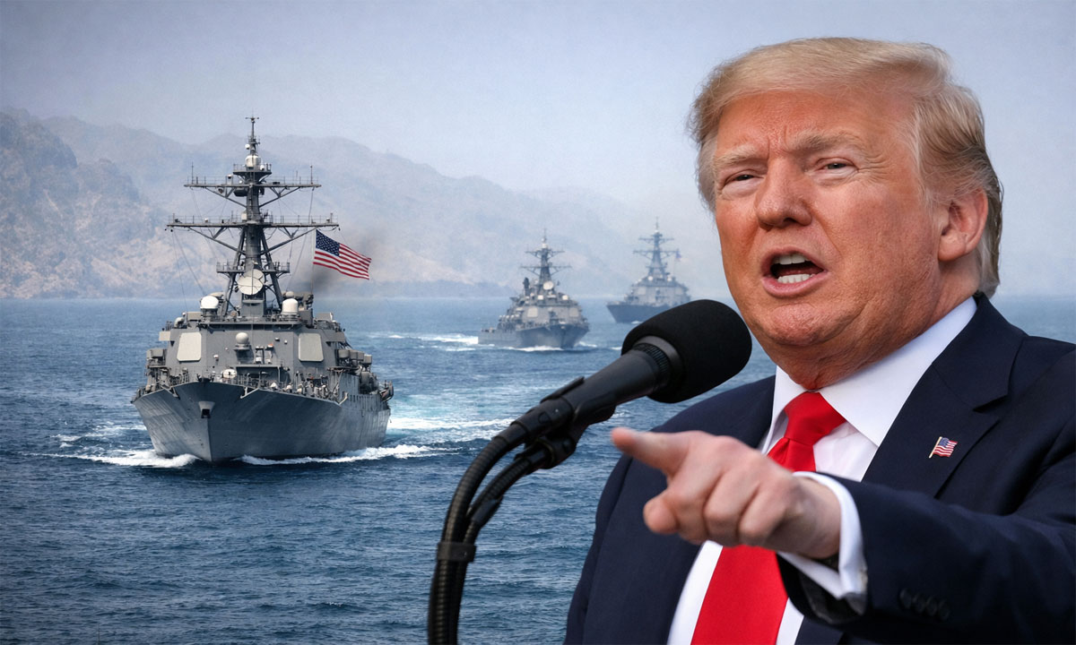 Trump Urges Countries to Send Warships to Reopen Strait of Hormuz Amid Rising Gulf Tensions