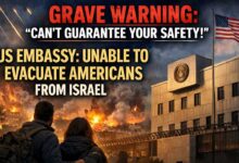 Can't guarantee your safety: US Embassy unable to evacuate Americans from Israel